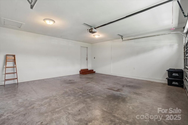 1011 Atherstone St NW, Conover, NC 28613 - garage with a garage door opener
