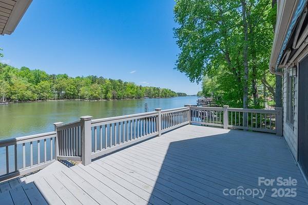639 Panther Point Trl, Richfield, NC 28137 - dock featuring a deck with water view