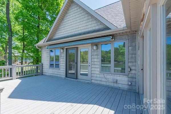 639 Panther Point Trl, Richfield, NC 28137 - view of deck