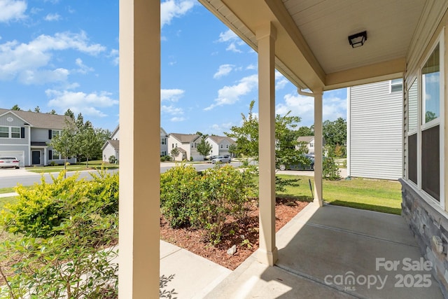 1691 Ashley Lynn Ct, Stanfield, NC 28163 - view of patio / terrace with a residential view