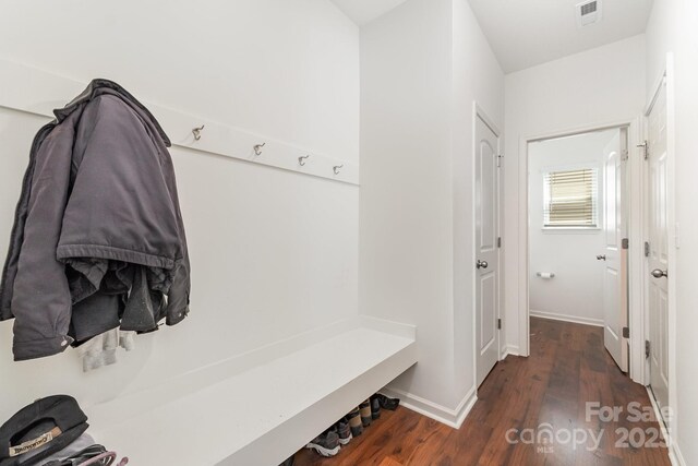1691 Ashley Lynn Ct, Stanfield, NC 28163 - mudroom with wood finished floors and baseboards