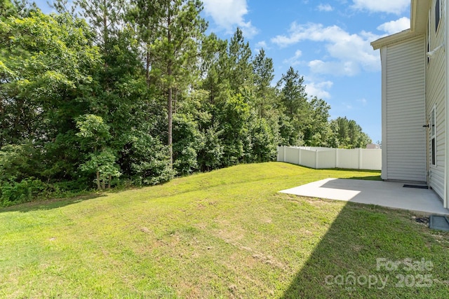 1691 Ashley Lynn Ct, Stanfield, NC 28163 - view of yard with a patio area