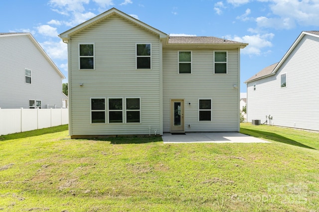 1691 Ashley Lynn Ct, Stanfield, NC 28163 - rear view of house featuring a patio