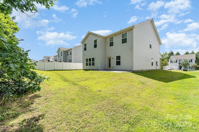 1691 Ashley Lynn Ct, Stanfield, NC 28163 - back of property with a patio