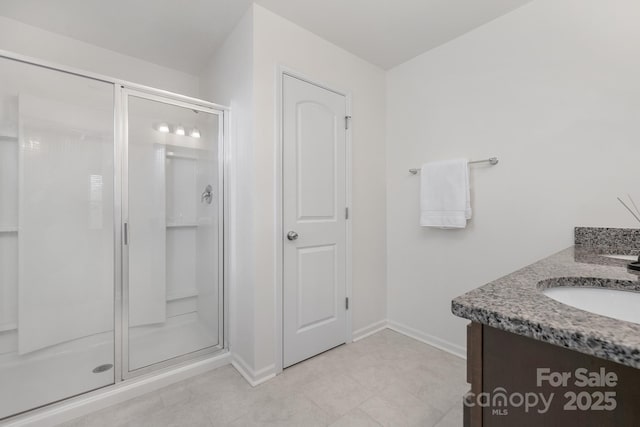 4060 Beacon Ave Unit 148, Monroe, NC 28110 - full bathroom with a shower stall and vanity