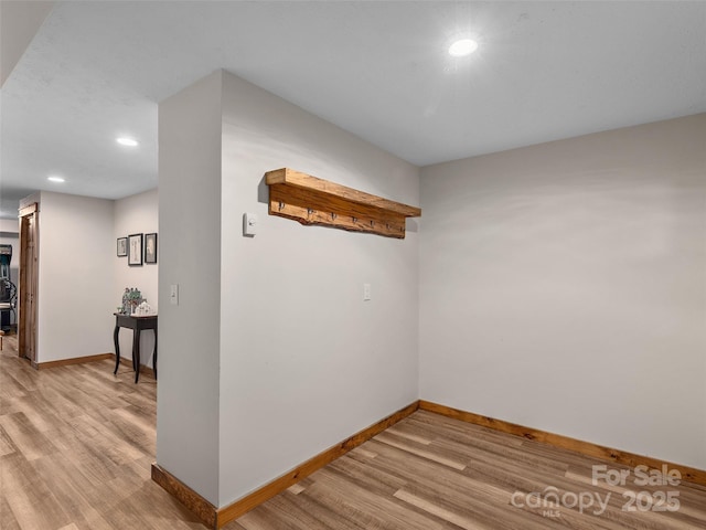 505 Scenic Cir, Waynesville, NC 28786 - empty room with light wood finished floors and recessed lighting
