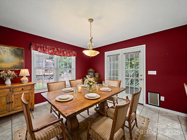 179 Delwood Ct, Mount Gilead, NC 27371 - dining room with baseboards and light tile patterned floors