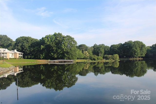 5864 Harris Grove Ln, Charlotte, NC 28212 - water view with a forest