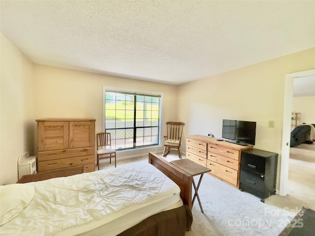 5864 Harris Grove Ln, Charlotte, NC 28212 - bedroom featuring carpet and a textured ceiling