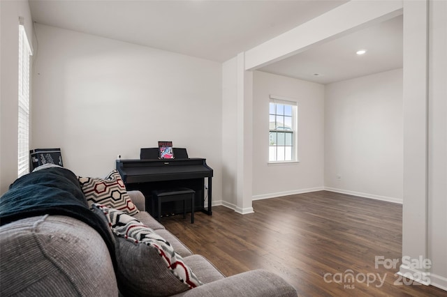 9529 Cotswood Pl, Gastonia, NC 28056 - living area with wood finished floors and recessed lighting