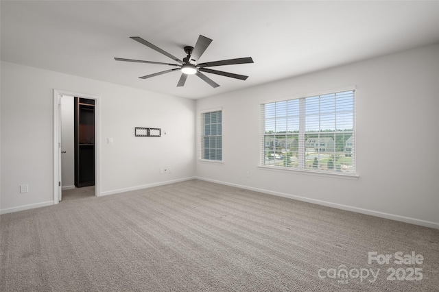 9529 Cotswood Pl, Gastonia, NC 28056 - empty room with ceiling fan and carpet