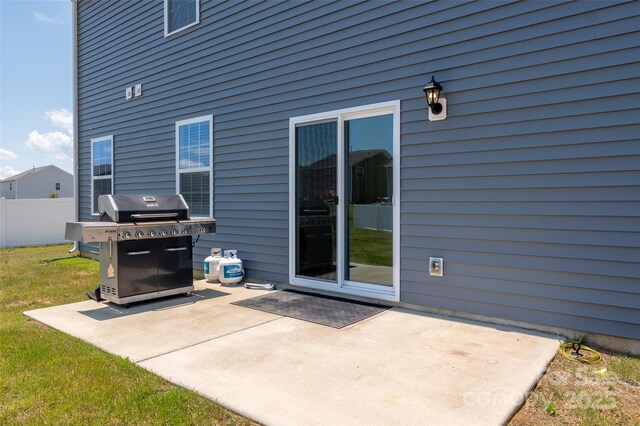 9529 Cotswood Pl, Gastonia, NC 28056 - view of patio / terrace with area for grilling