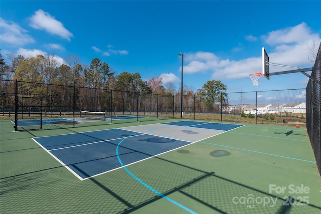 9529 Cotswood Pl, Gastonia, NC 28056 - view of tennis court with community basketball court