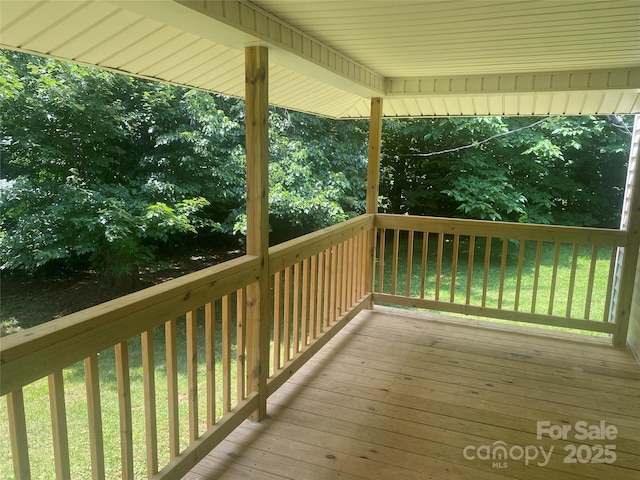103 Hickory Hills Dr, Morganton, NC 28655 - view of deck