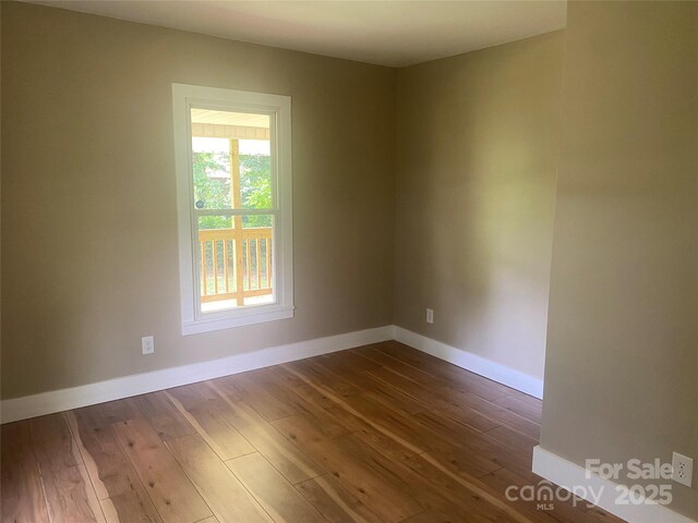 103 Hickory Hills Dr, Morganton, NC 28655 - spare room featuring dark wood-style flooring
