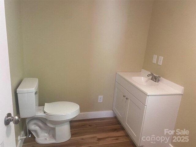 103 Hickory Hills Dr, Morganton, NC 28655 - bathroom with vanity and wood finished floors