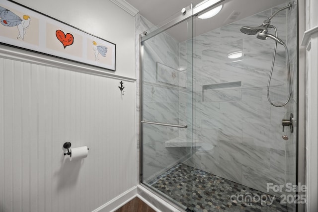 17931 Kings Point Dr Unit E, Cornelius, NC 28031 - full bathroom featuring a stall shower
