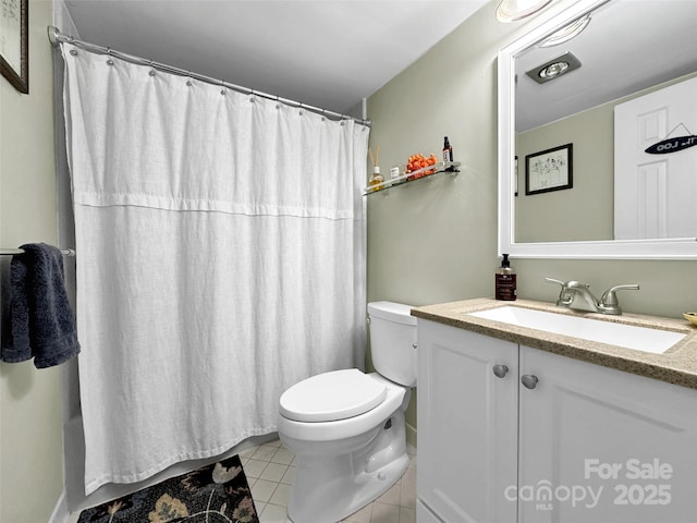 87 Willow Rd Unit D-4, Waynesville, NC 28786 - full bath with vanity, tile patterned floors, and a shower with curtain