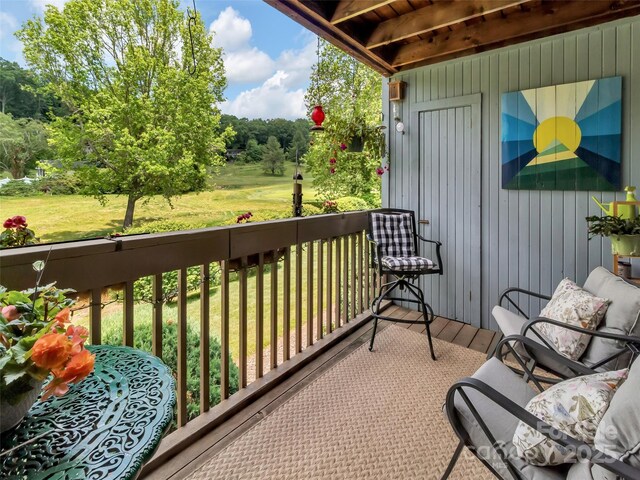 87 Willow Rd Unit D-4, Waynesville, NC 28786 - view of balcony