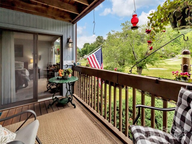 87 Willow Rd Unit D-4, Waynesville, NC 28786 - view of balcony