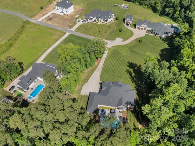 2122 Goose Creek Farm Ln, Indian Trail, NC 28079 - view of property location featuring a pool and rural landscape
