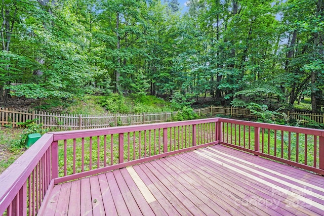 9000 Vagabond Rd, Charlotte, NC 28227 - deck featuring a fenced backyard