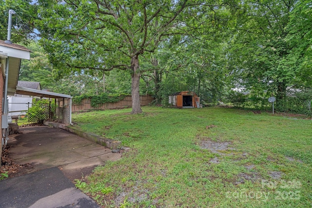 807 Claremont Rd, Charlotte, NC 28214 - fenced backyard with a shed
