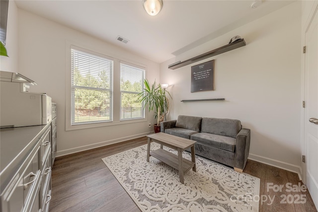 1178 Arges River Dr, Fort Mill, SC 29715 - living area with wood finished floors and baseboards