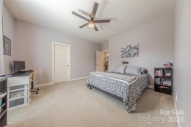 1178 Arges River Dr, Fort Mill, SC 29715 - bedroom featuring carpet, a desk, and ceiling fan