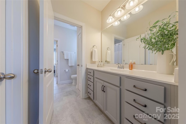 1178 Arges River Dr, Fort Mill, SC 29715 - bathroom featuring vanity and toilet