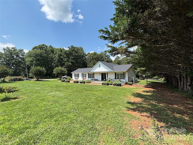 8122 Hutchison Ln, Vale, NC 28168 - view of ranch-style house