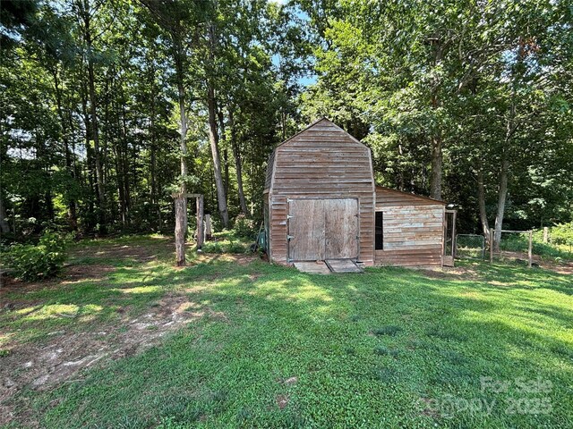 8122 Hutchison Ln, Vale, NC 28168 - view of shed