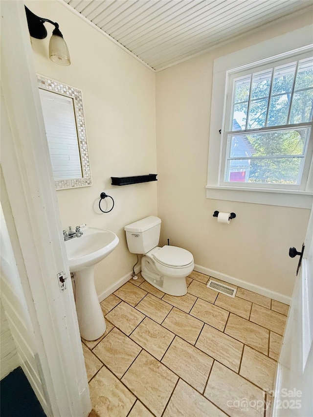5188 Dysartsville Rd, Morganton, NC 28655 - bathroom featuring tile patterned floors and wood ceiling