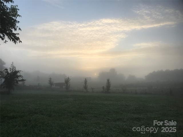 5188 Dysartsville Rd, Morganton, NC 28655 - view of yard at dusk