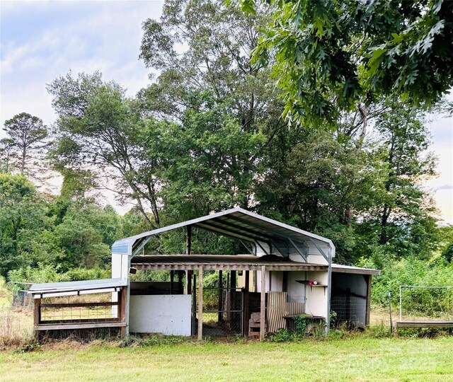 5188 Dysartsville Rd, Morganton, NC 28655 - view of vehicle parking with a carport