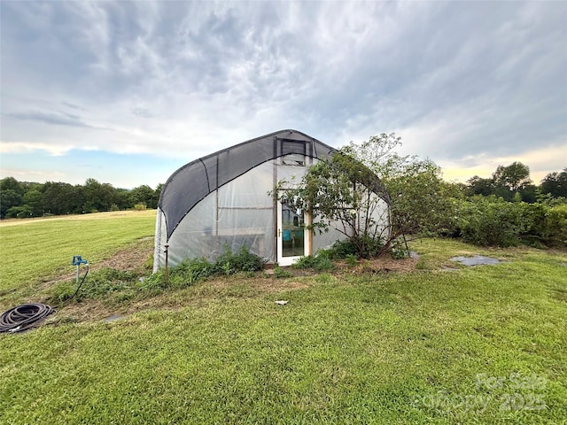 5188 Dysartsville Rd, Morganton, NC 28655 - view of greenhouse with a yard