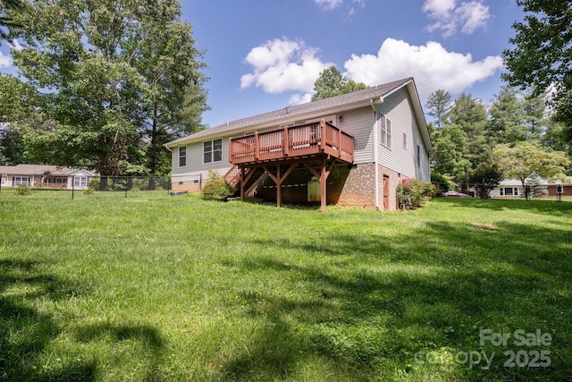 29 Honey Hollow Ln, Fairview, NC 28730 - rear view of property featuring a deck