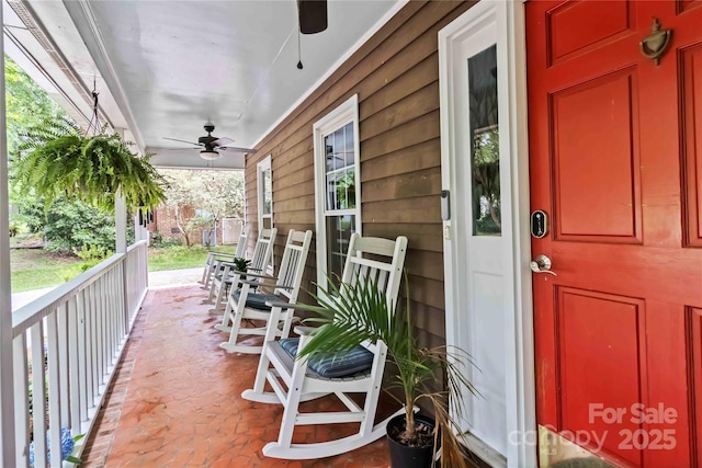 3092 Hitching Post Ln, Rock Hill, SC 29732 - doorway to property with a ceiling fan and a porch