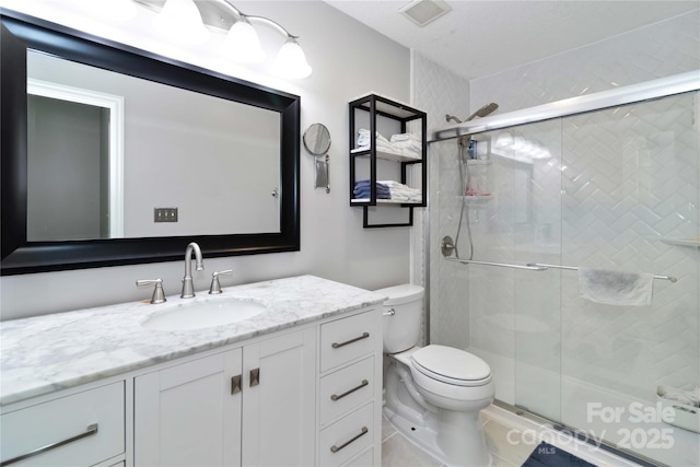 3092 Hitching Post Ln, Rock Hill, SC 29732 - full bathroom with vanity and a stall shower