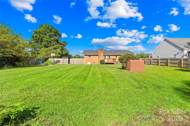 13715 Mayes Rd, Huntersville, NC 28078 - view of fenced backyard