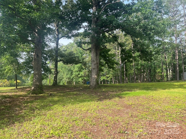 9314 Seymour Ln, Davidson, NC 28036 - view of yard with a wooded view