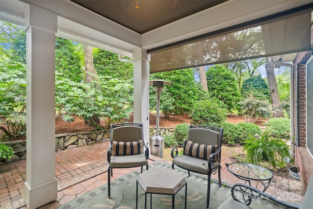 23 Tanglewood Rd, Clover, SC 29710 - view of patio / terrace featuring a ceiling fan