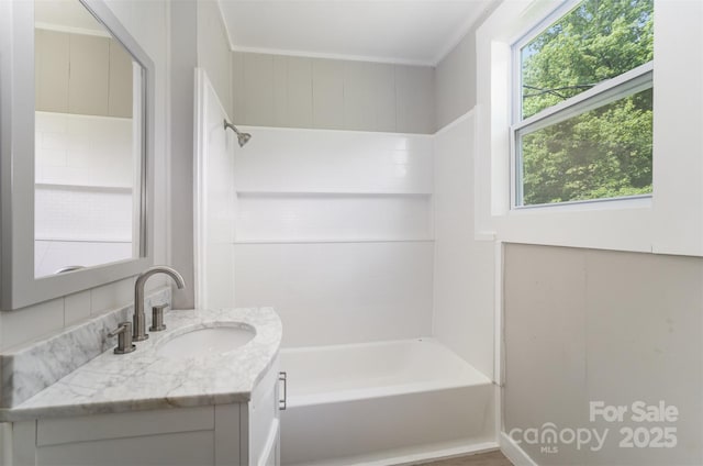 210 Marshall St, Rock Hill, SC 29730 - bathroom with vanity and bathtub / shower combination