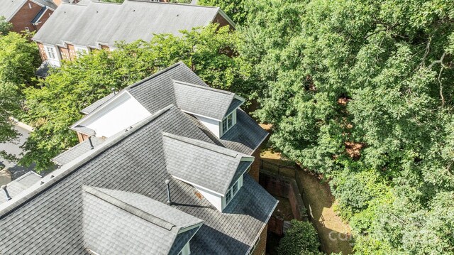 4854 S Hill View Dr, Charlotte, NC 28210 - aerial view of property and surrounding area