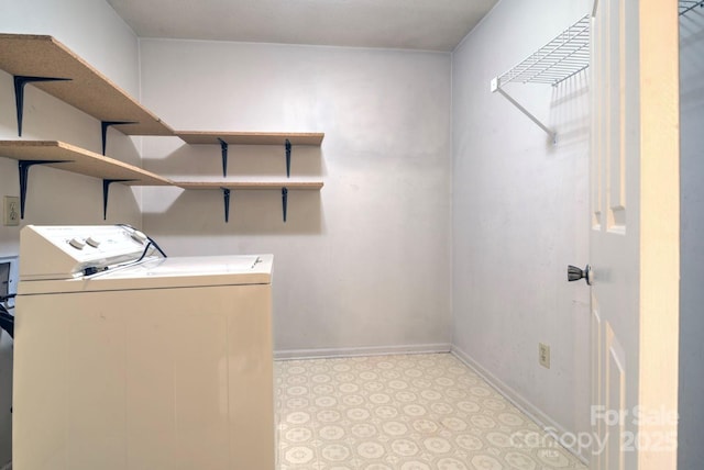 1658 Buckingham Ave, Gastonia, NC 28054 - laundry room with light flooring and separate washer and dryer