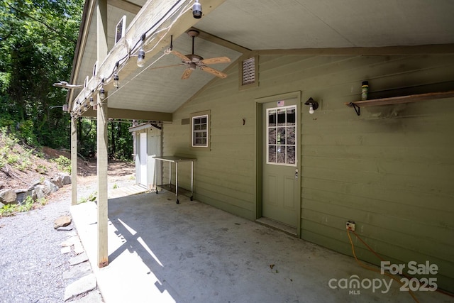3153 US-70 Hwy E, Black Mountain, NC 28711 - view of patio featuring a ceiling fan
