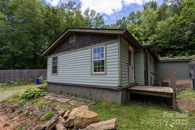 3153 US-70 Hwy E, Black Mountain, NC 28711 - view of side of home with a cooling unit