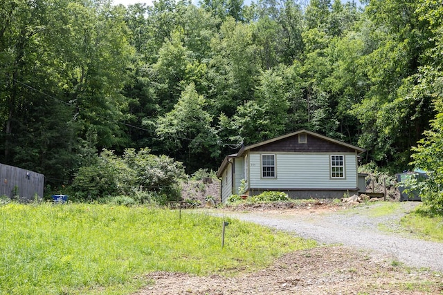 3153 US-70 Hwy E, Black Mountain, NC 28711 - view of side of property with a view of trees