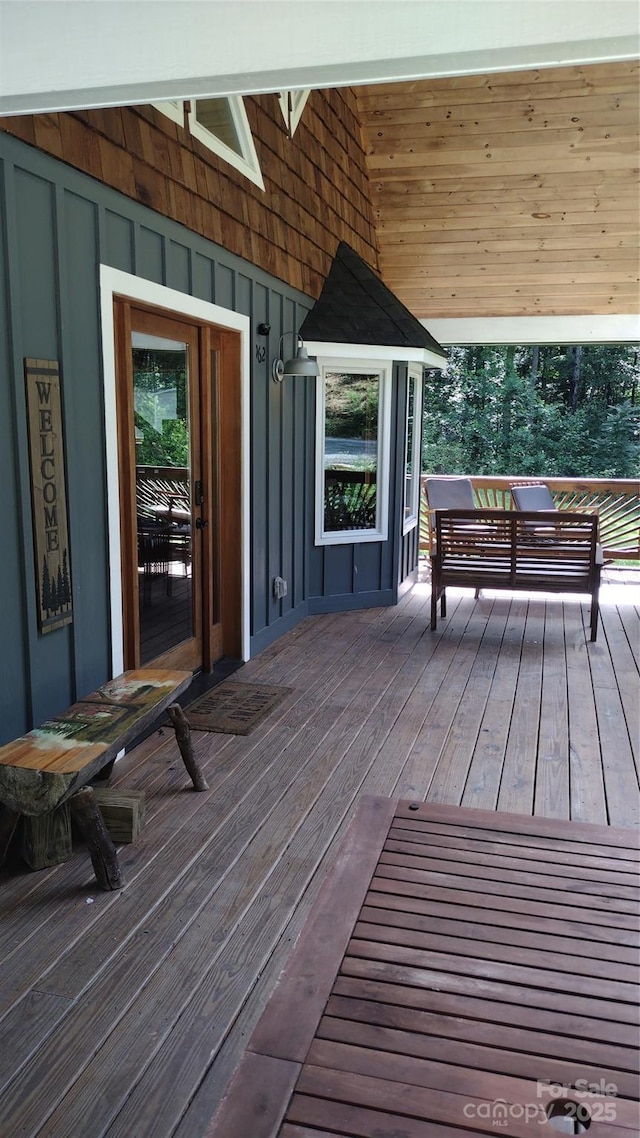 962 Laurel Mountain View Rd, Flat Rock, NC 28731 - view of deck