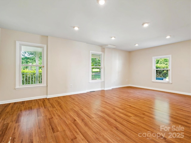 5632 Zion Church Rd, Concord, NC 28025 - spare room featuring healthy amount of natural light, light wood finished floors, and recessed lighting